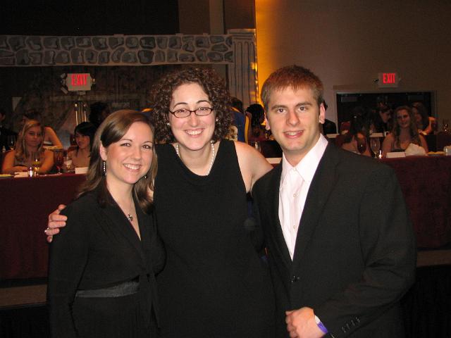 IMG_6745.JPG - It takes a lot of talented people to bring off a smooth, seamless show before 975+ attendees.  Behind the scenes coordinators are CKI LG (and past Key Club Governor) Sarah Smith, Advisor and next year’s Assistant Key Club Administrator Nichole McDermott and audio/visual tech expert Cameron Tripplet.  Thanks to all who staff the ‘back room operations center’ as well.
